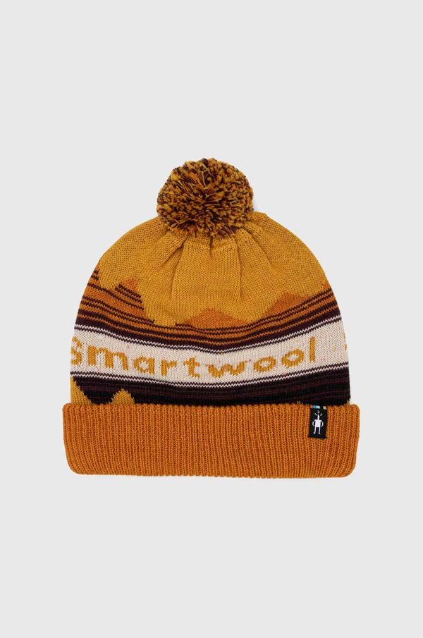 Smartwool Kapa s primesjo volne Smartwool oranžna barva