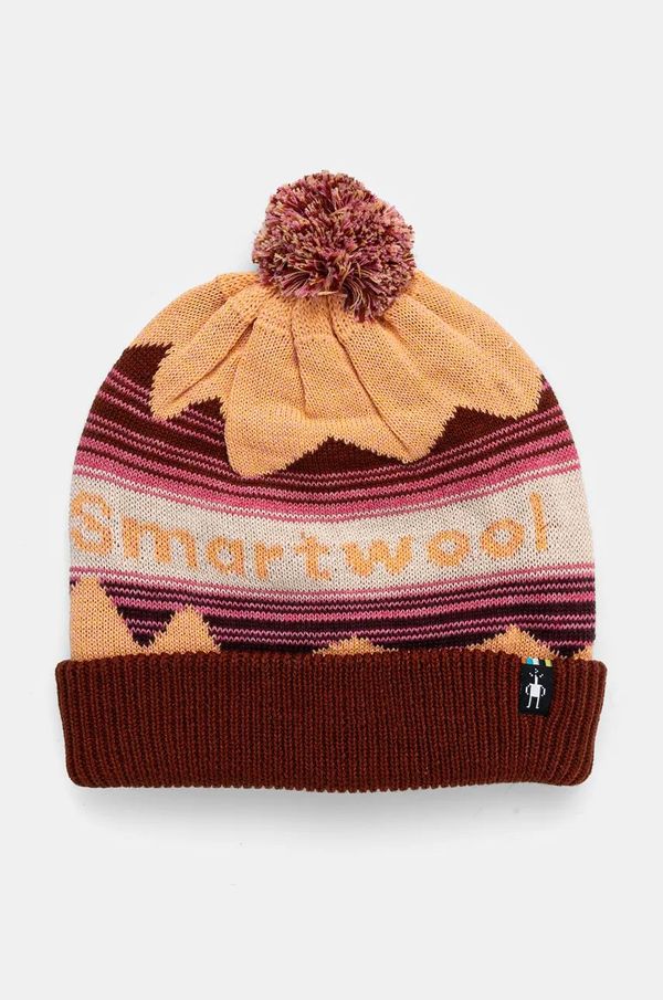 Smartwool Kapa s primesjo volne Smartwool oranžna barva