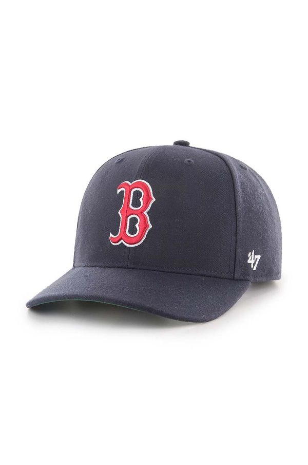 47 brand Kapa s šiltom 47 brand MLB Boston Red Sox mornarsko modra barva, B-CLZOE02WBP-NY