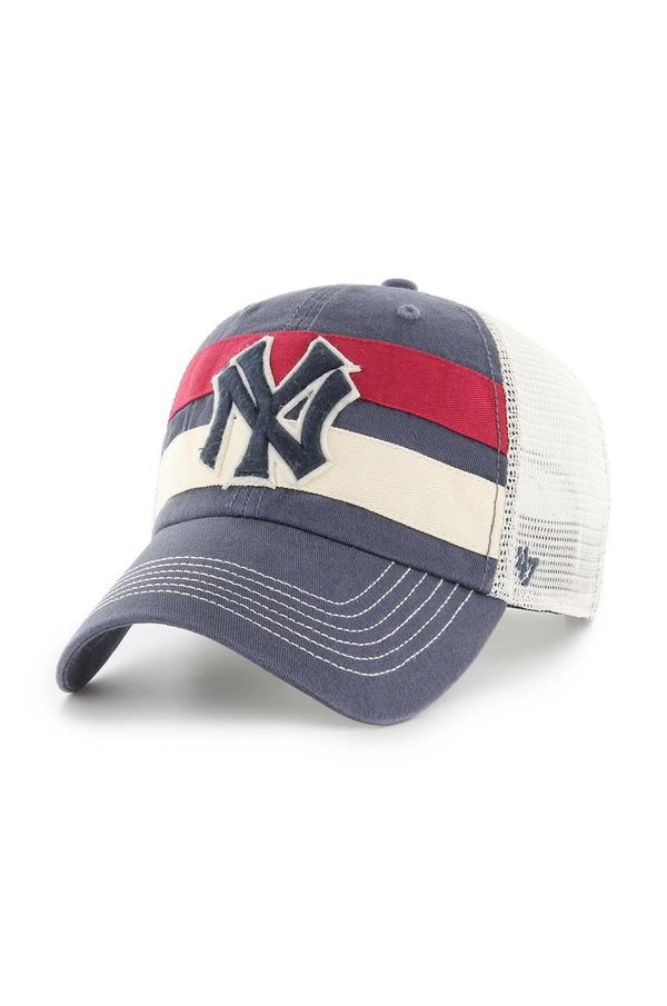 47 brand Kapa s šiltom 47 brand MLB New York Yankees mornarsko modra barva, BCPTN-CLBBN17GWP-VN11