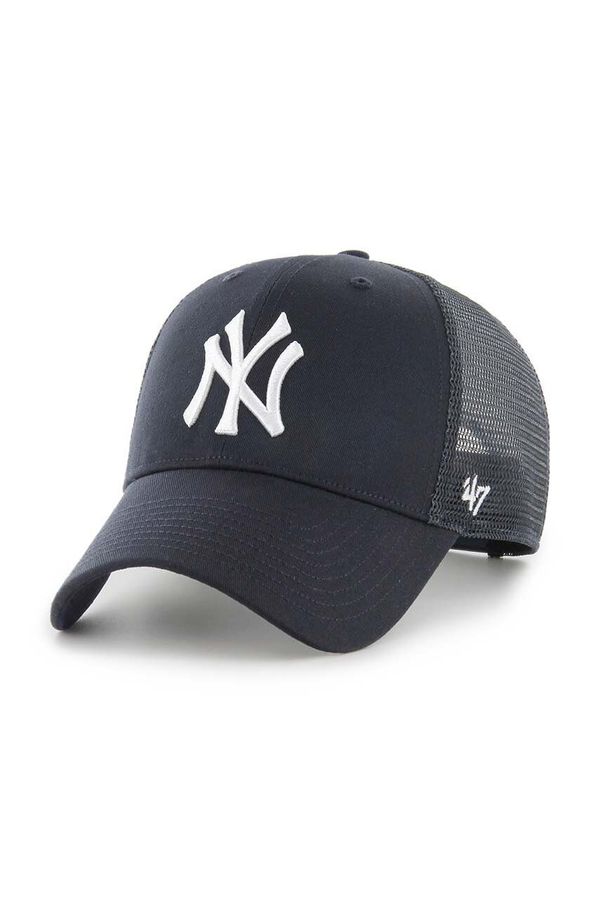 47 brand Kapa s šiltom 47 brand MLB New York Yankees mornarsko modra barva, BCWS-BRSRS17CTP-NY96