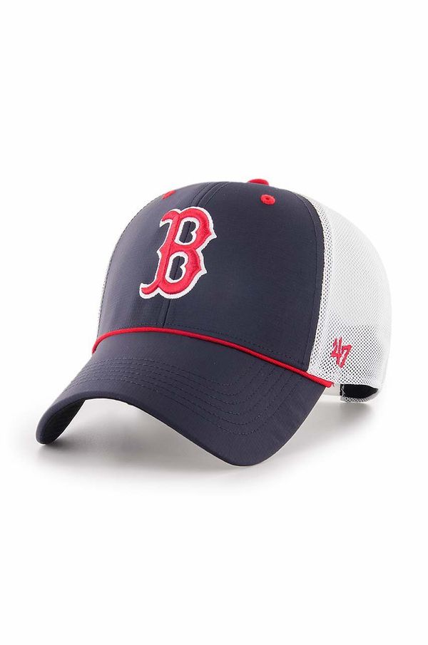 47brand Kapa s šiltom 47brand MLB Boston Red Sox mornarsko modra barva