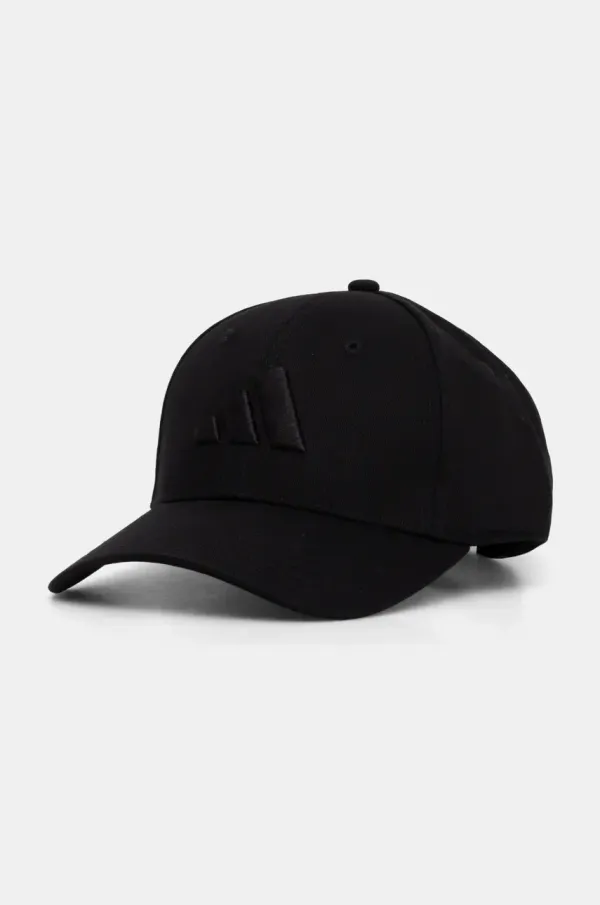 adidas Kapa s šiltom adidas BBALL CAP TONAL črna barva, JE5657