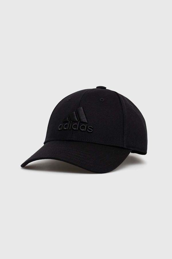 adidas Kapa s šiltom adidas črna barva