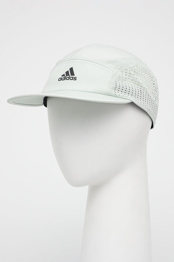 adidas Performance Kapa s šiltom adidas Performance Run For The Ocean zelena barva