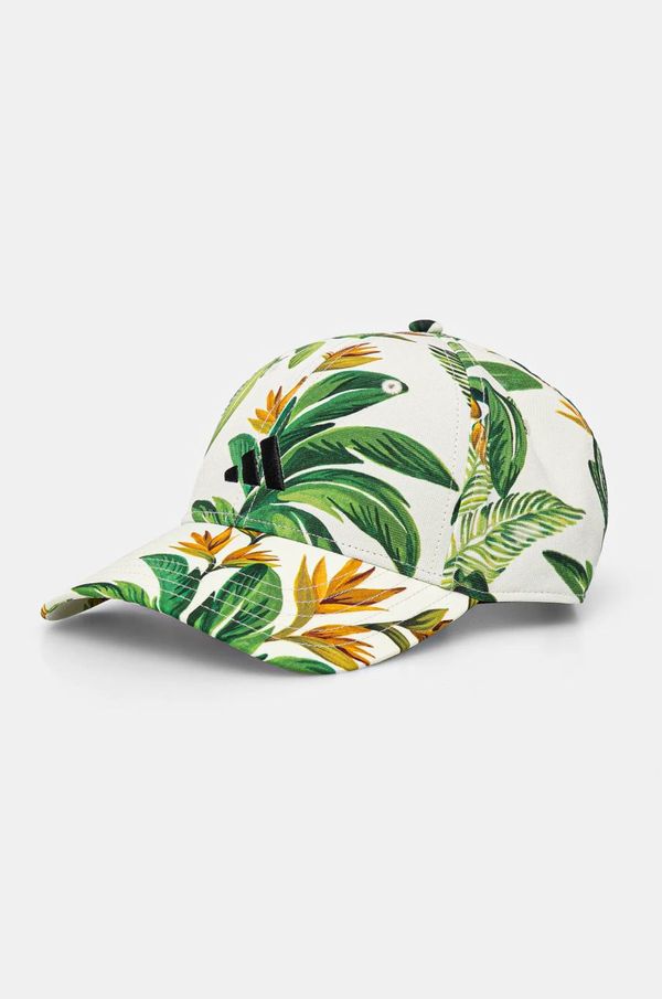 adidas Kapa s šiltom adidas x Farm Rio zelena barva, JJ1689