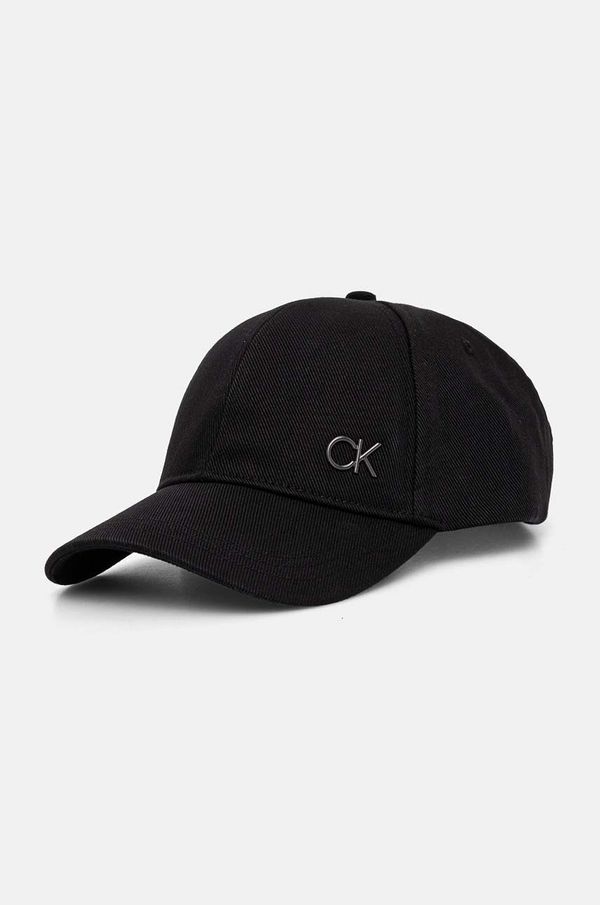 Calvin Klein Kapa s šiltom Calvin Klein črna barva, K50K512349