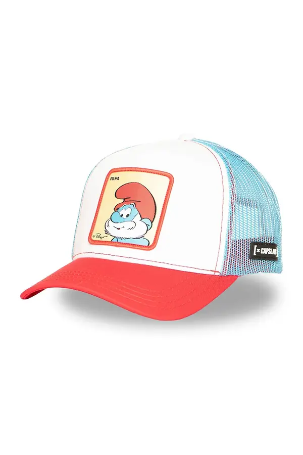Capslab Kapa s šiltom Capslab x Smurf