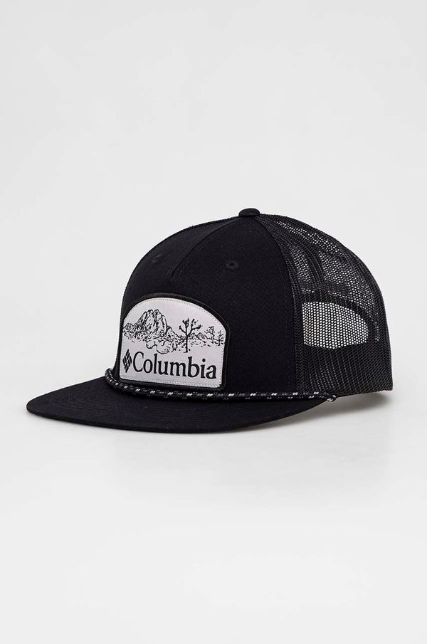 Columbia Kapa s šiltom Columbia črna barva
