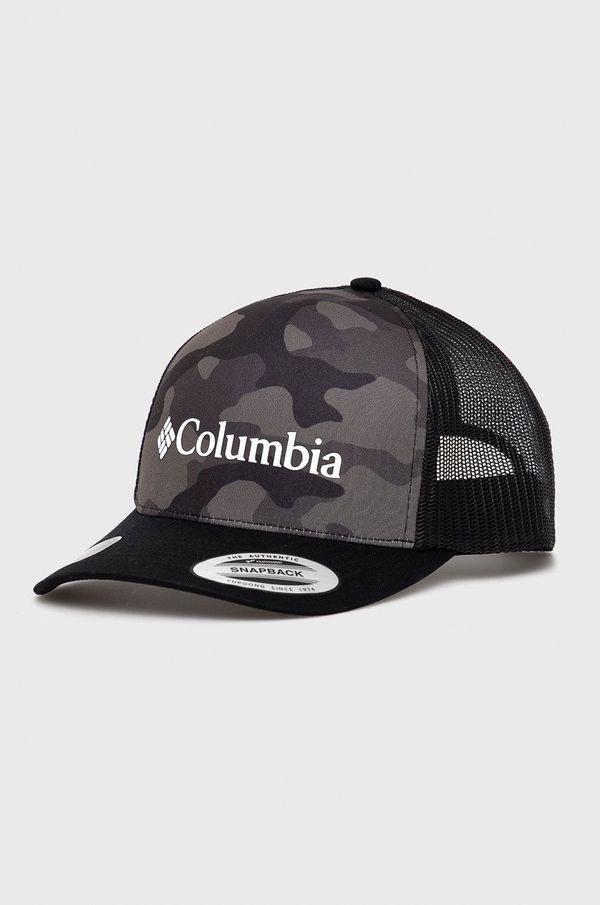Columbia Kapa s šiltom Columbia Punchbowl črna barva
