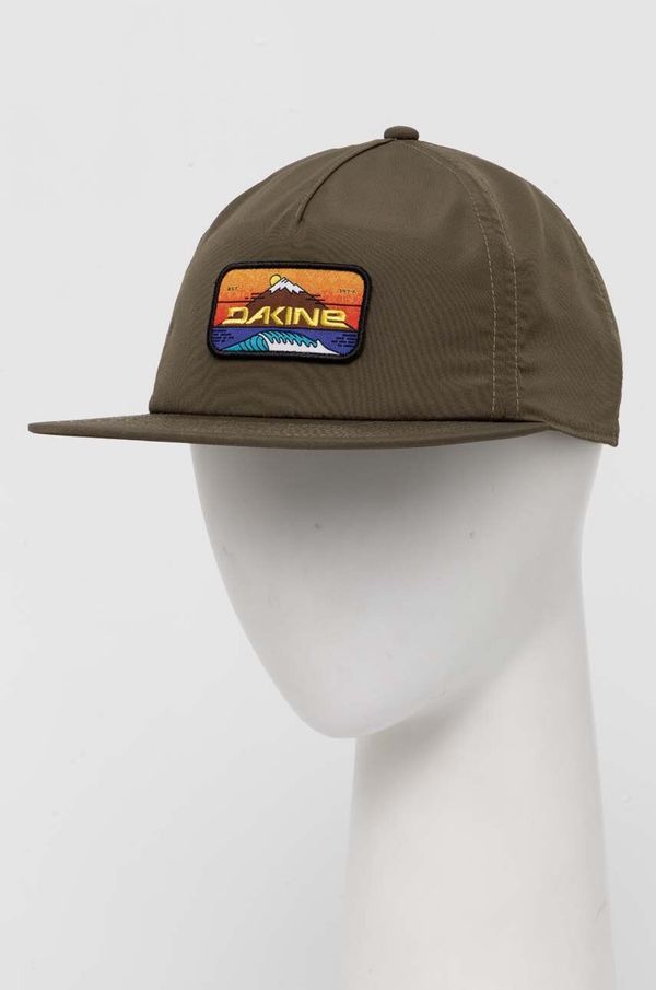 Dakine Kapa s šiltom Dakine R & R UNSTRUCTURED CAP zelena barva, 10004051
