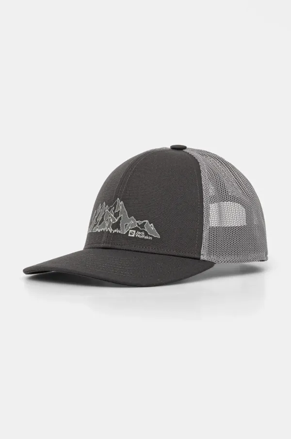 Jack Wolfskin Kapa s šiltom Jack Wolfskin Brand črna barva