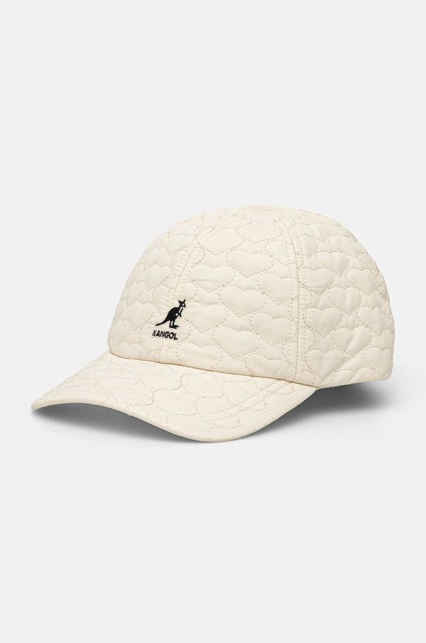 Kangol Kapa s šiltom Kangol FUN PUFF BASEBALL bež barva, K5426.IH100