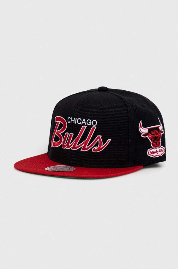 Mitchell&Ness Kapa s šiltom Mitchell&Ness Chicago Bulls črna barva