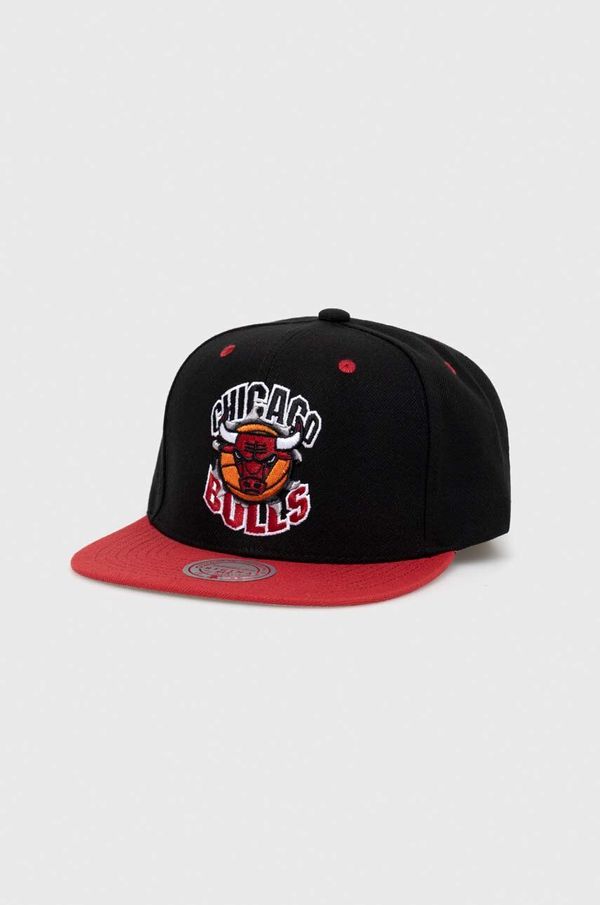 Mitchell&Ness Kapa s šiltom Mitchell&Ness Chicago Bulls črna barva