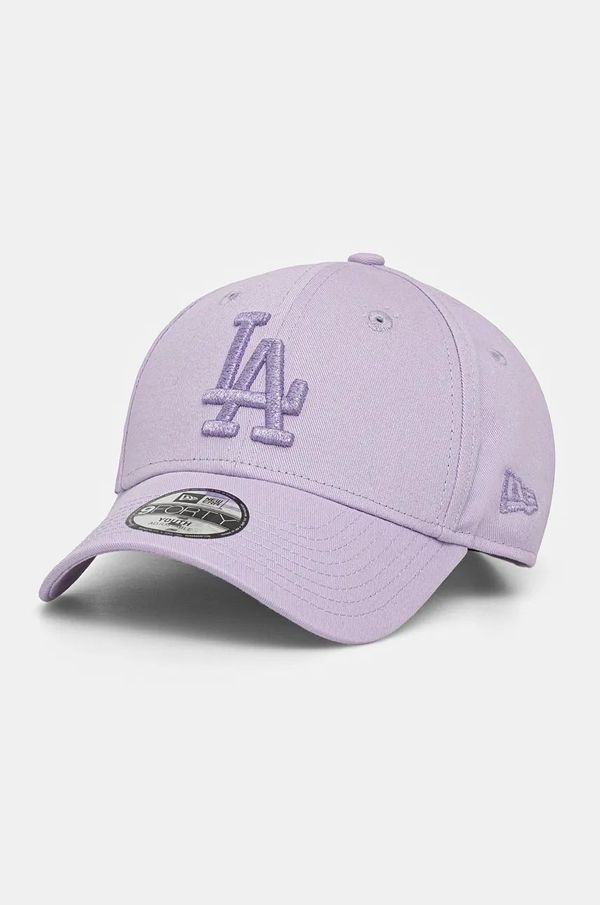 New Era Kapa s šiltom New Era LOS ANGELES DODGERS vijolična barva, 60565590