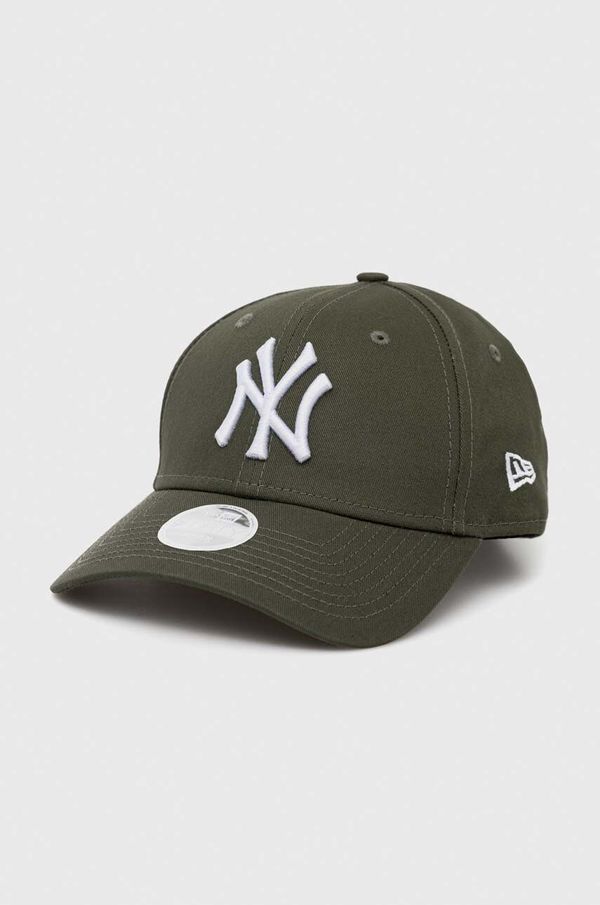 New Era Kapa s šiltom New Era zelena barva, NEW YORK YANKEES