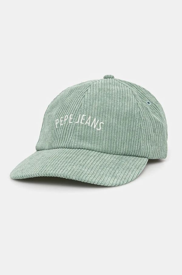 Pepe Jeans Kapa s šiltom Pepe Jeans WEEN CAP zelena barva, PL040354