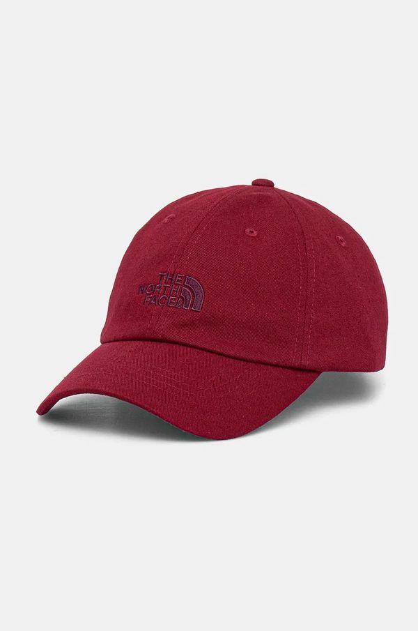 The North Face Kapa s šiltom The North Face Norm Hat bordo barva, NF0A7WHO1IX1