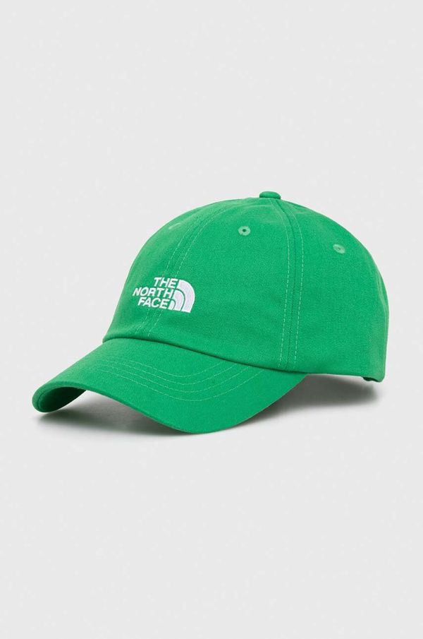 The North Face Kapa s šiltom The North Face Norm Hat zelena barva, NF0A7WHOPO81