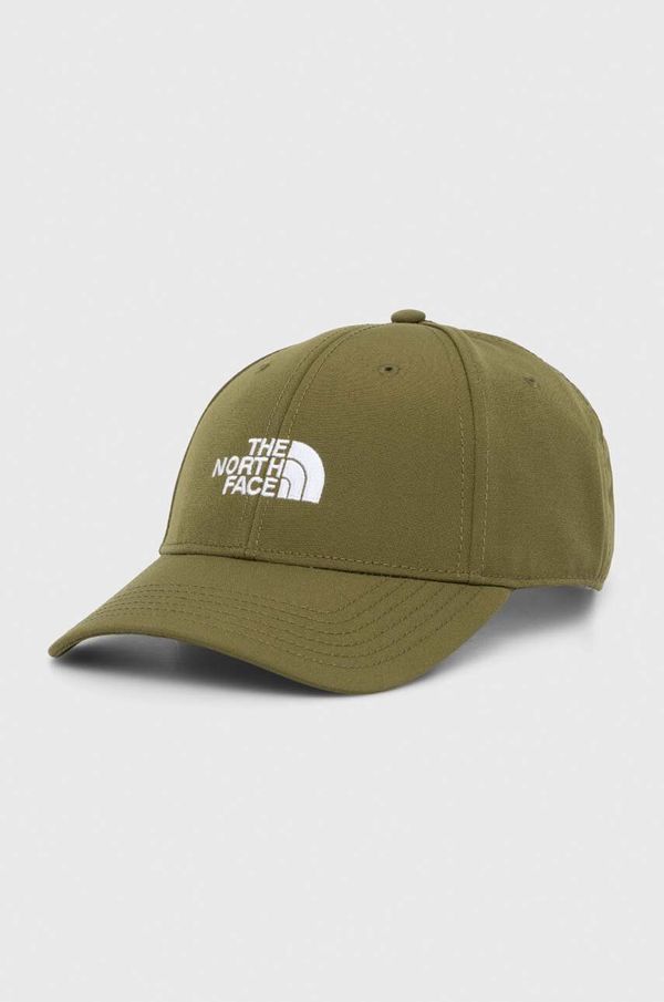 The North Face Kapa s šiltom The North Face Recycled 66 Classic Hat zelena barva, NF0A4VSVPIB1