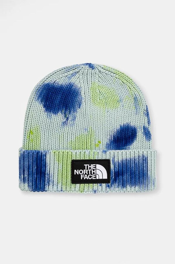 The North Face Kapa The North Face Tie Dye Logo Box Beanie turkizna barva, NF0A7WJI9CI1