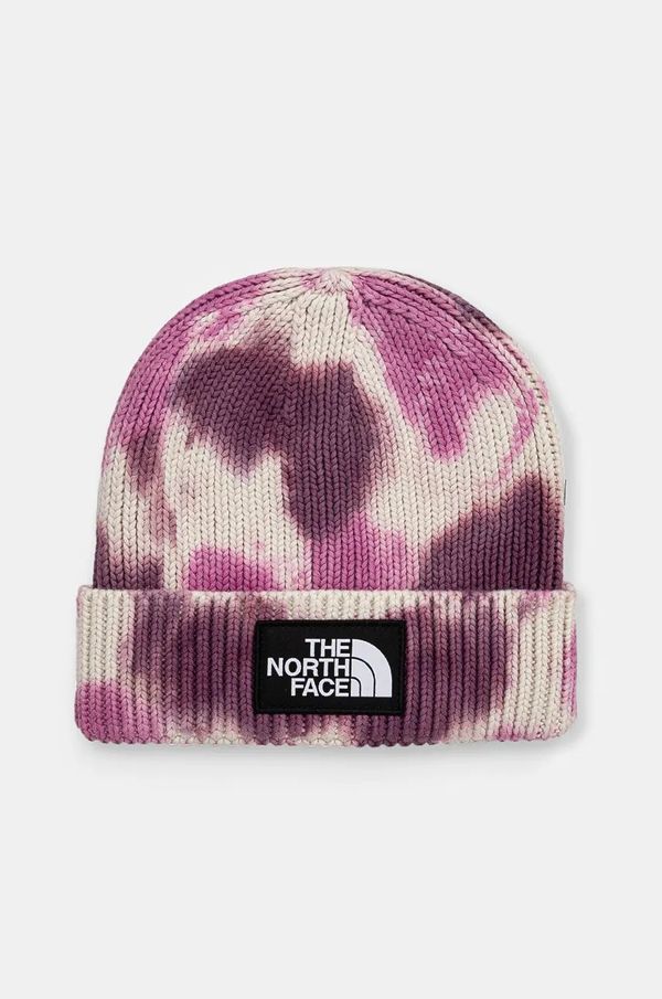 The North Face Kapa The North Face Tie Dye Logo Box Beanie vijolična barva, NF0A7WJI9EI1