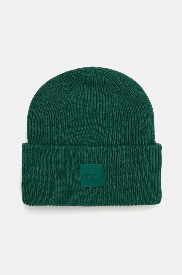 The North Face Kapa The North Face Urban Patch Beanie zelena barva, NF0A7WJGNL11