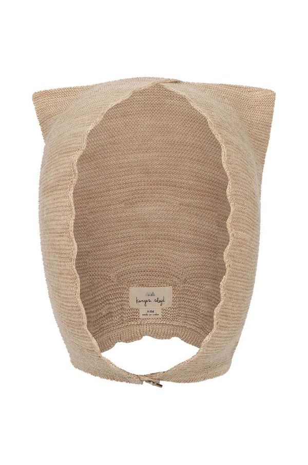 Konges Sløjd Kapa za dojenčka Konges Sløjd bež barva