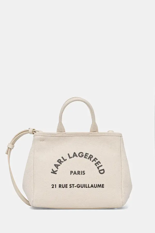 Karl Lagerfeld Karl Lagerfeld crossbody torbica ženska bombažna K/RSG CONV.