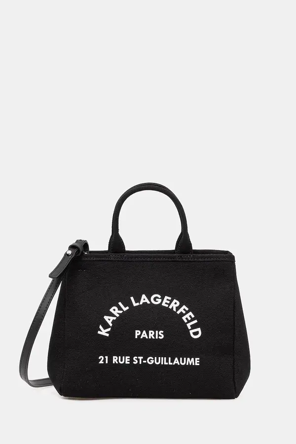 Karl Lagerfeld Karl Lagerfeld crossbody torbica ženska bombažna K/RSG CONV.