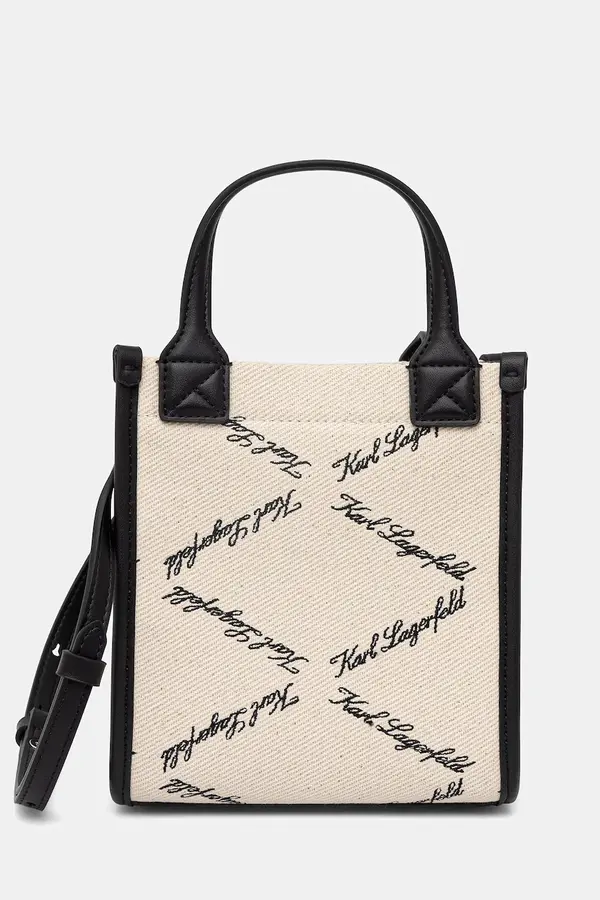 Karl Lagerfeld Karl Lagerfeld crossbody torbica ženska bombažna K/VILLE