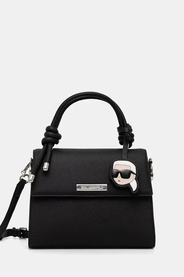 Karl Lagerfeld Karl Lagerfeld crossbody torbica ženska iz umetnega usnja IKON