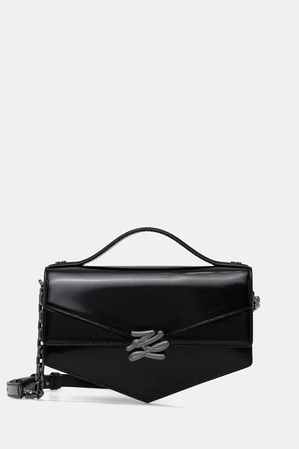 Karl Lagerfeld Karl Lagerfeld crossbody Torbica ženska usnjena Karl Lagerfeld Studio