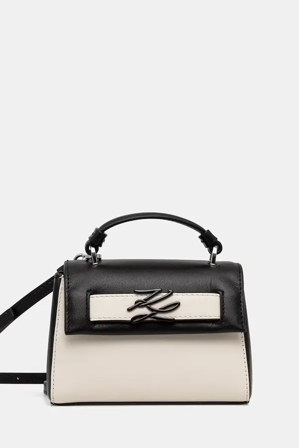Karl Lagerfeld Karl Lagerfeld crossbody torbica ženska usnjena K/AUTOGRAPH