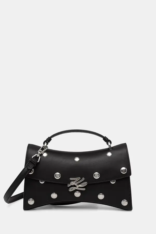 Karl Lagerfeld Karl Lagerfeld crossbody torbica ženska usnjena K/AUTOGRAPH
