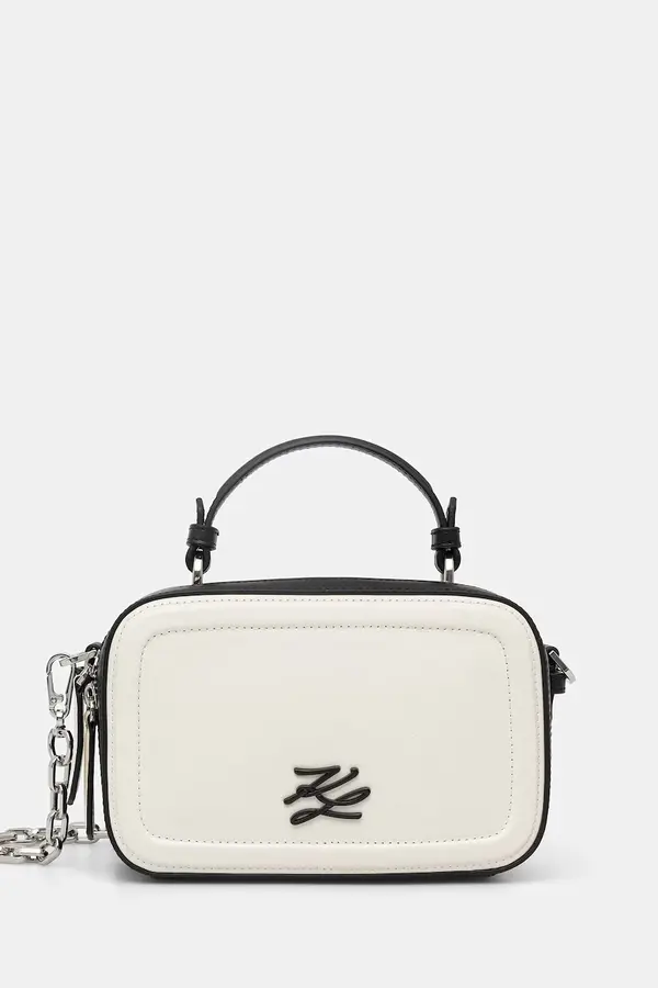 Karl Lagerfeld Karl Lagerfeld crossbody torbica ženska usnjena K/AUTOGRAPH