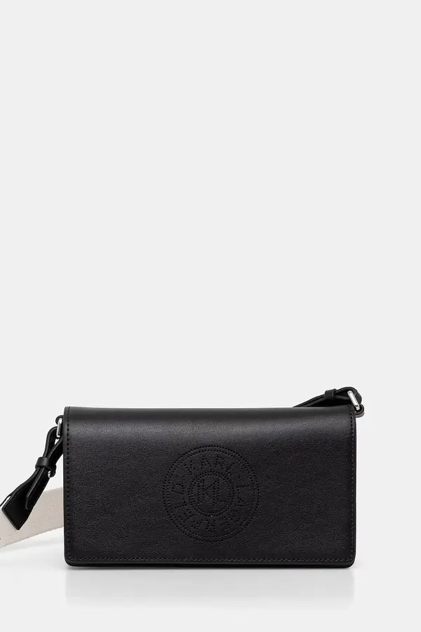 Karl Lagerfeld Karl Lagerfeld crossbody torbica ženska usnjena K/CIRCLE