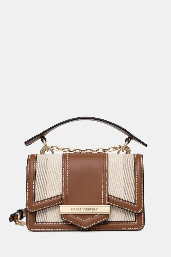 Karl Lagerfeld Karl Lagerfeld crossbody torbica ženska usnjena K/NOVA