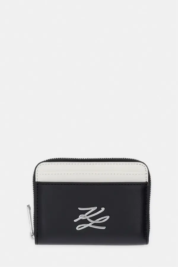 Karl Lagerfeld Karl Lagerfeld denarnica ženska usnjena K/AUTOGRAPH
