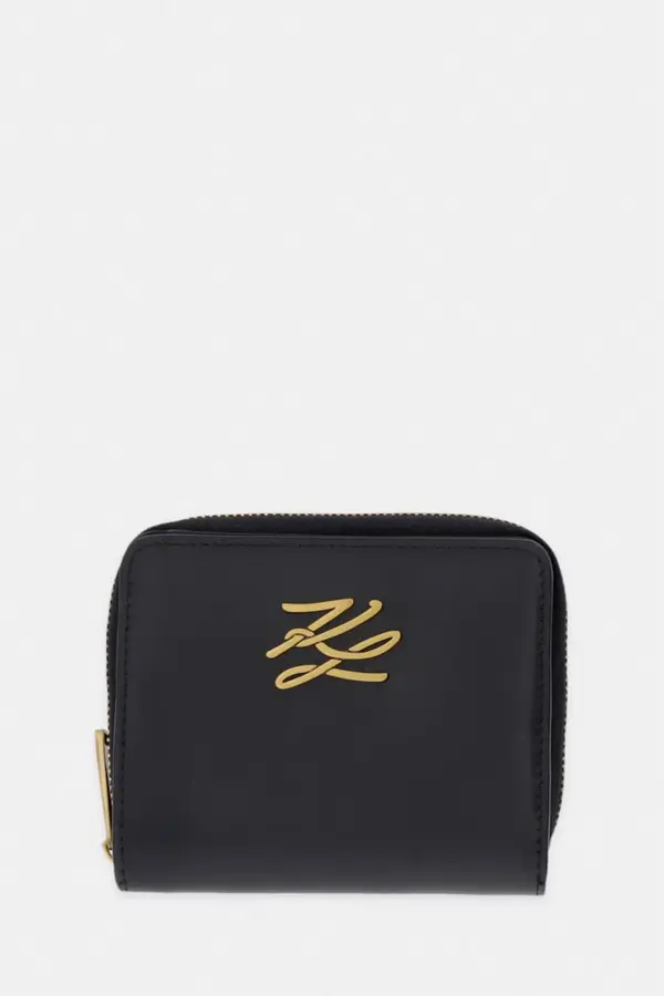 Karl Lagerfeld Karl Lagerfeld denarnica ženska usnjena K/AUTOGRAPH