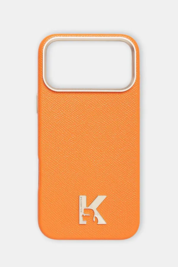 Karl Lagerfeld Karl Lagerfeld etui za telefon ženski iz umetnega usnja iPhone 17 Pro Max