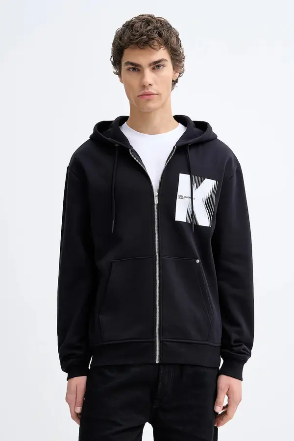 Karl Lagerfeld Jeans Karl Lagerfeld Jeans Bombažen pulover Karl Lagerfeld Jeans