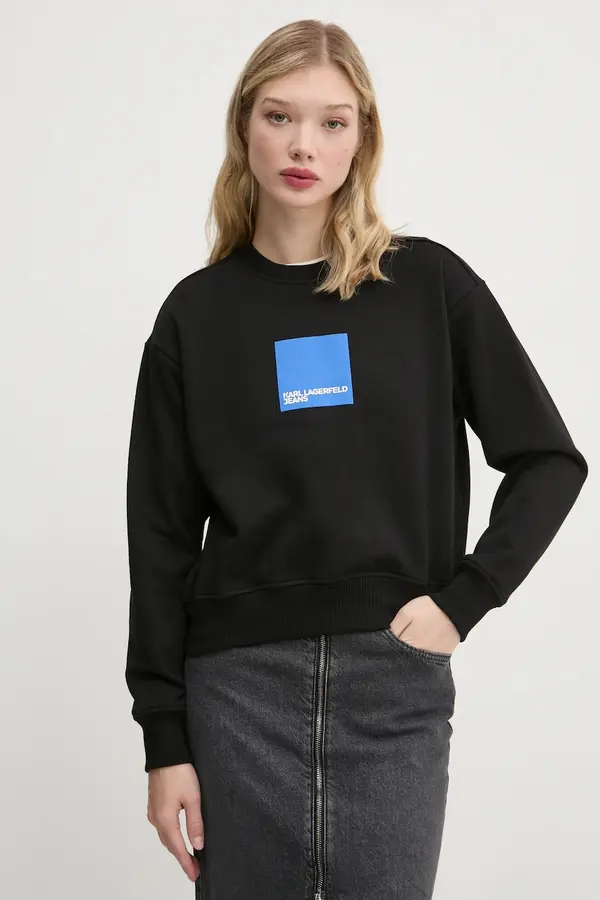 Karl Lagerfeld Jeans Karl Lagerfeld Jeans Bombažen pulover Karl Lagerfeld Jeans