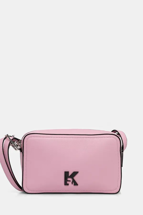 Karl Lagerfeld Jeans Karl Lagerfeld Jeans crossbody torbica ženska iz umetnega usnja