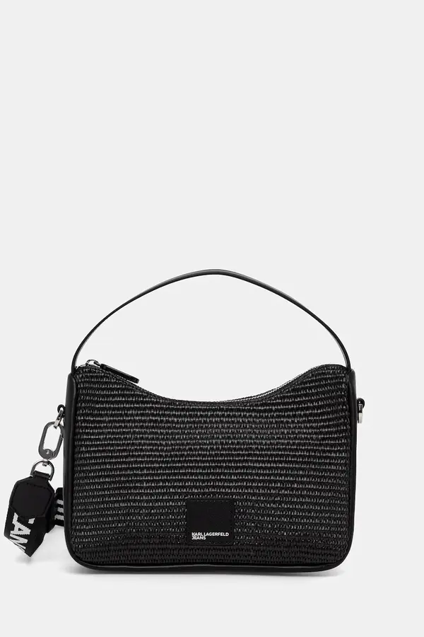 Karl Lagerfeld Jeans Karl Lagerfeld Jeans crossbody torbica ženska pletena