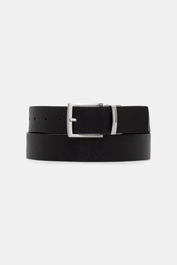 Karl Lagerfeld Jeans Karl Lagerfeld Jeans dvostranski pas moški usnjeni