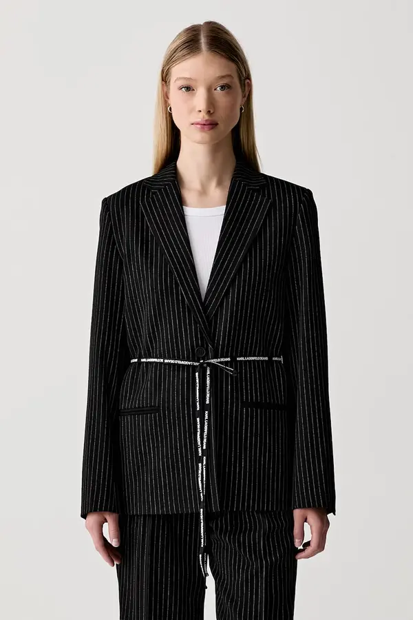 Karl Lagerfeld Jeans Karl Lagerfeld Jeans enoredni suknjič ženski z viskozo