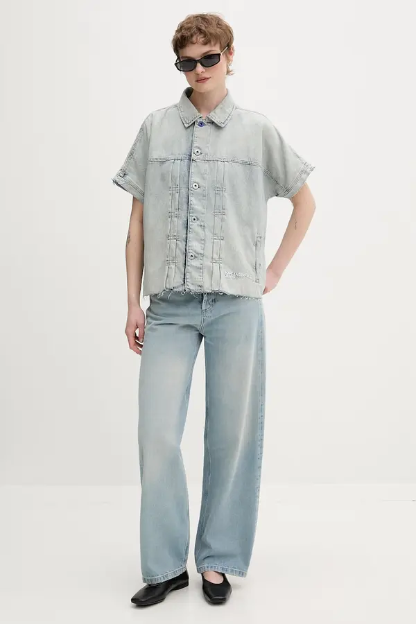 Karl Lagerfeld Jeans Karl Lagerfeld Jeans jeans jakna ženska bombažna