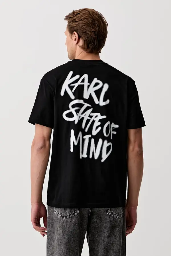Karl Lagerfeld Jeans Karl Lagerfeld Jeans kratka majica moška bombažna